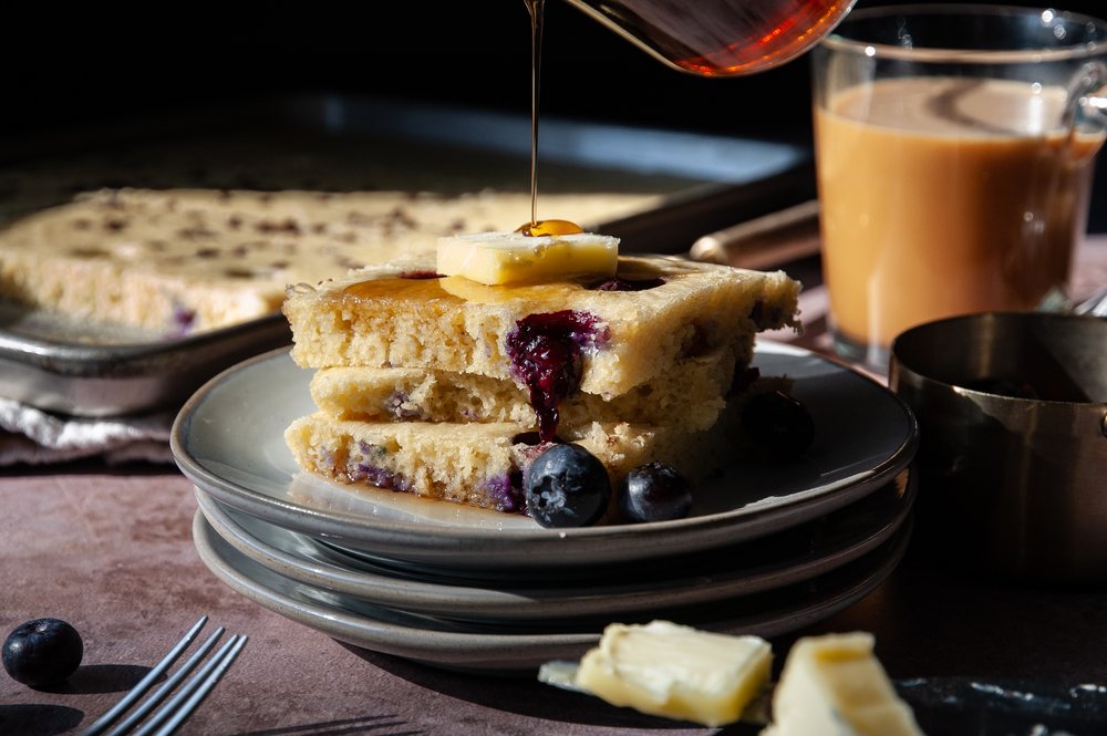 Gluten-Free Sheet Pan Pancakes 