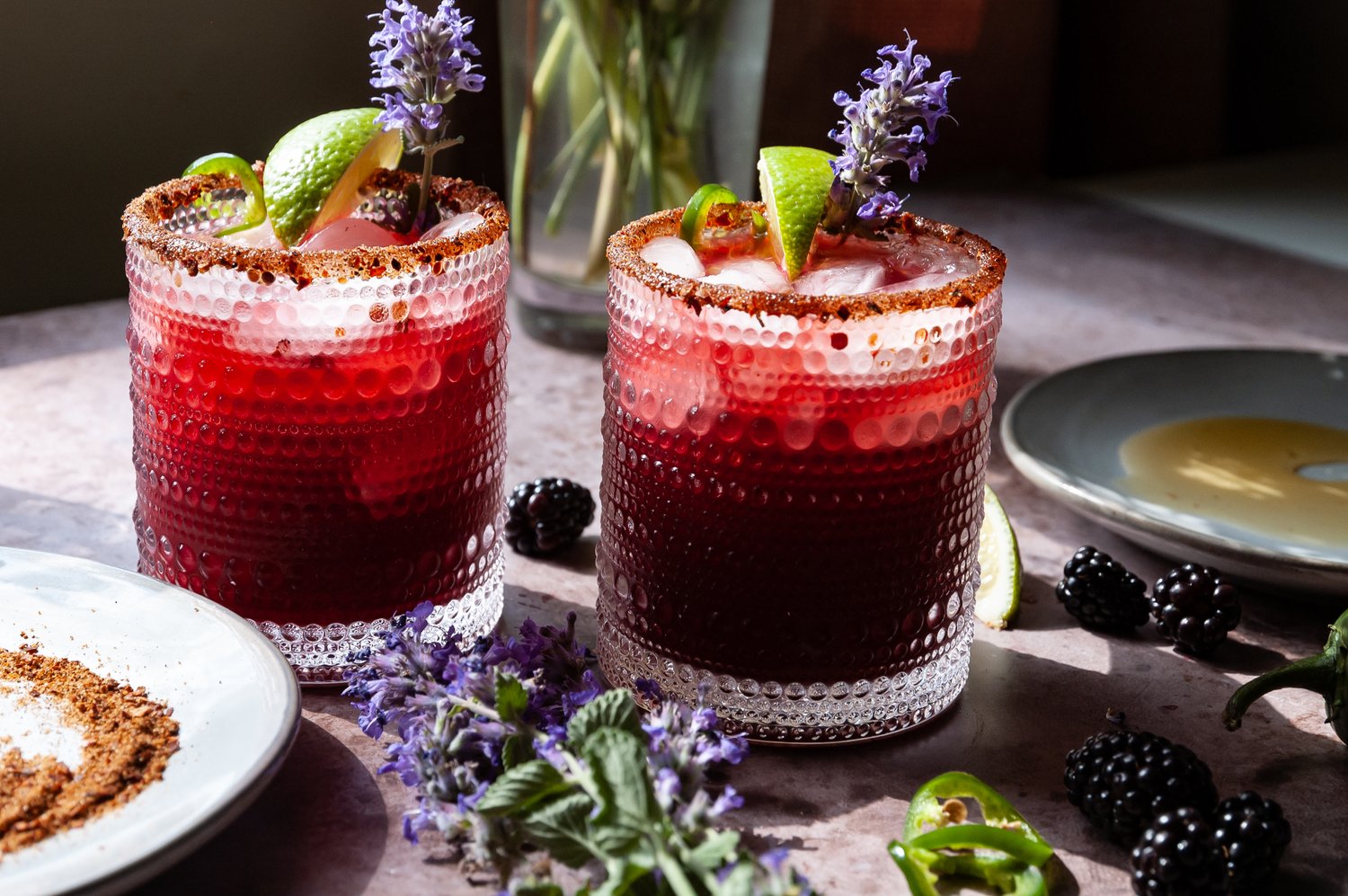 Blackberry Jalapeno Margarita