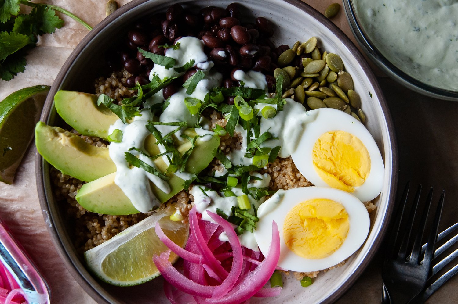 Cilantro Lime Quinoa Bowl