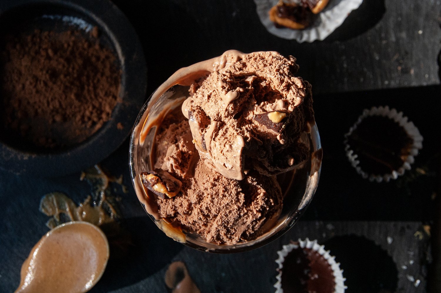 Chocolate Peanut Butter Cup Ice Cream