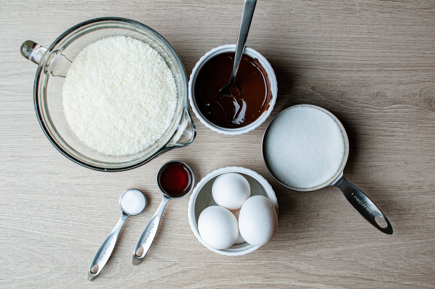 Ingredients for Gluten-Free Coconut Macaroons