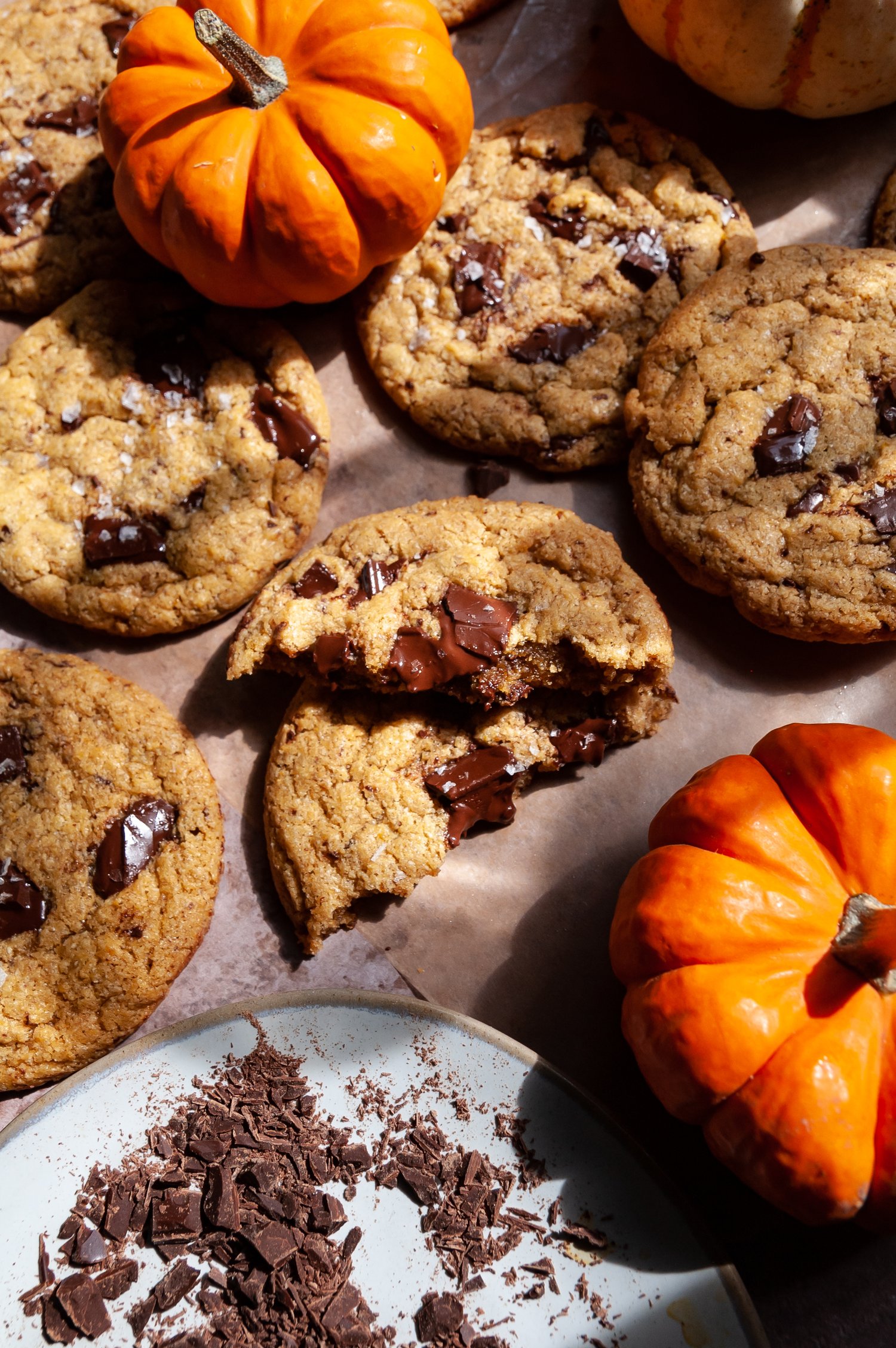 Gluten-Free Pumpkin Chocolate Chip Cookies