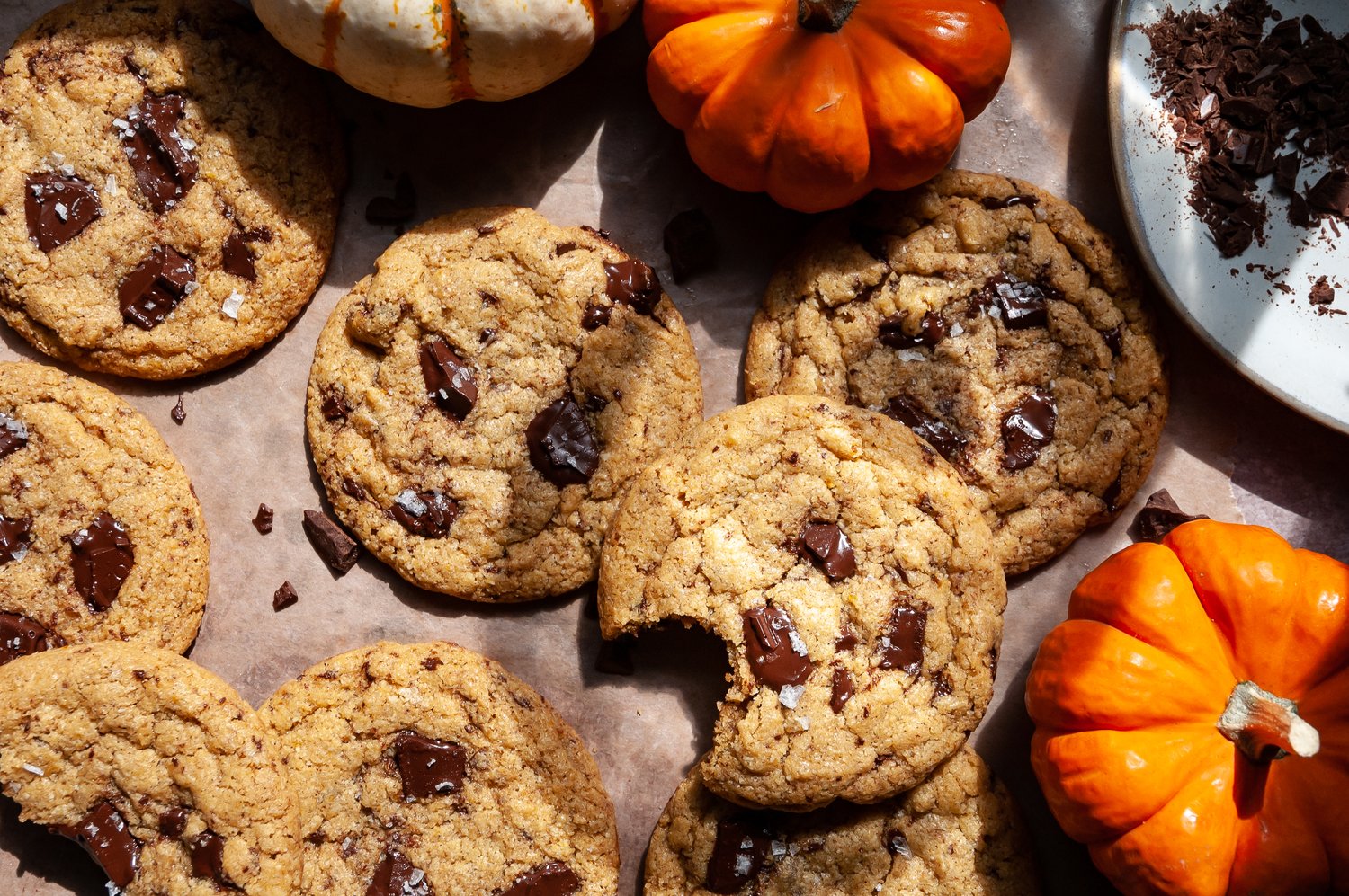 Gluten-Free Pumpkin Chocolate Chip Cookies