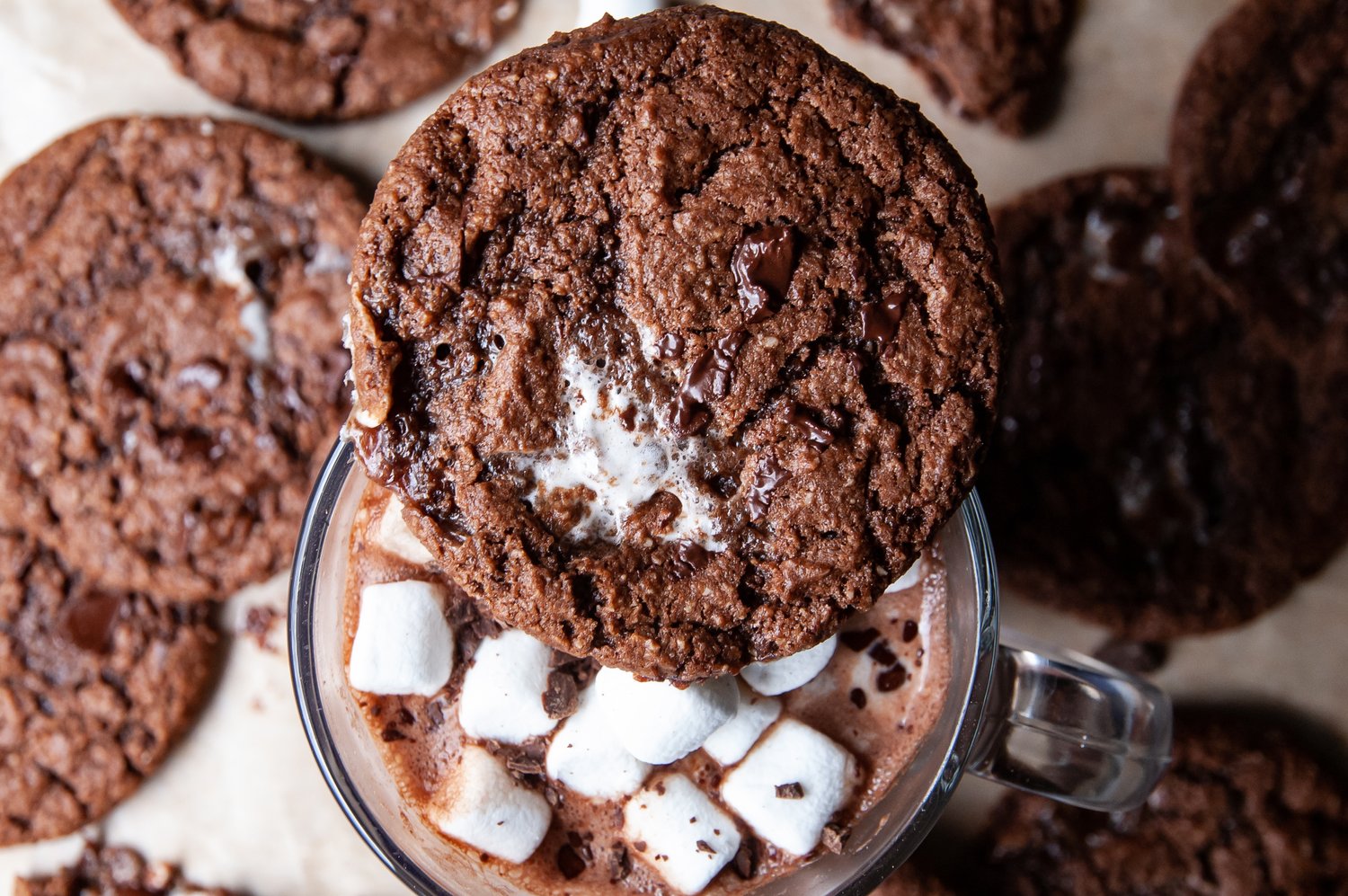 Gluten-Free Hot Chocolate Cookies