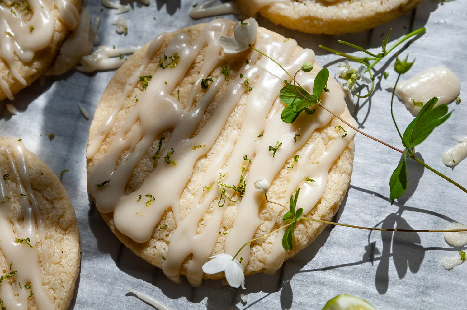 Lime Sugar Cookies