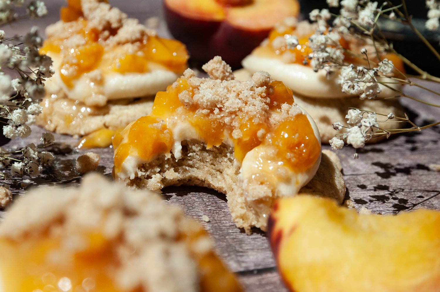 Peach Cobbler Cookies