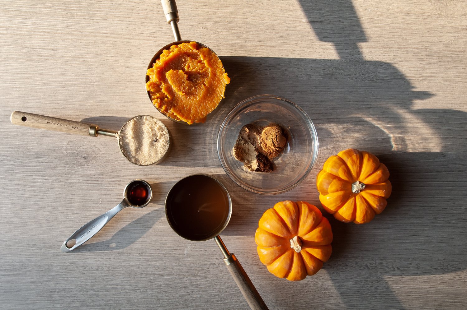 Ingredients for Homemade Pumpkin Butter