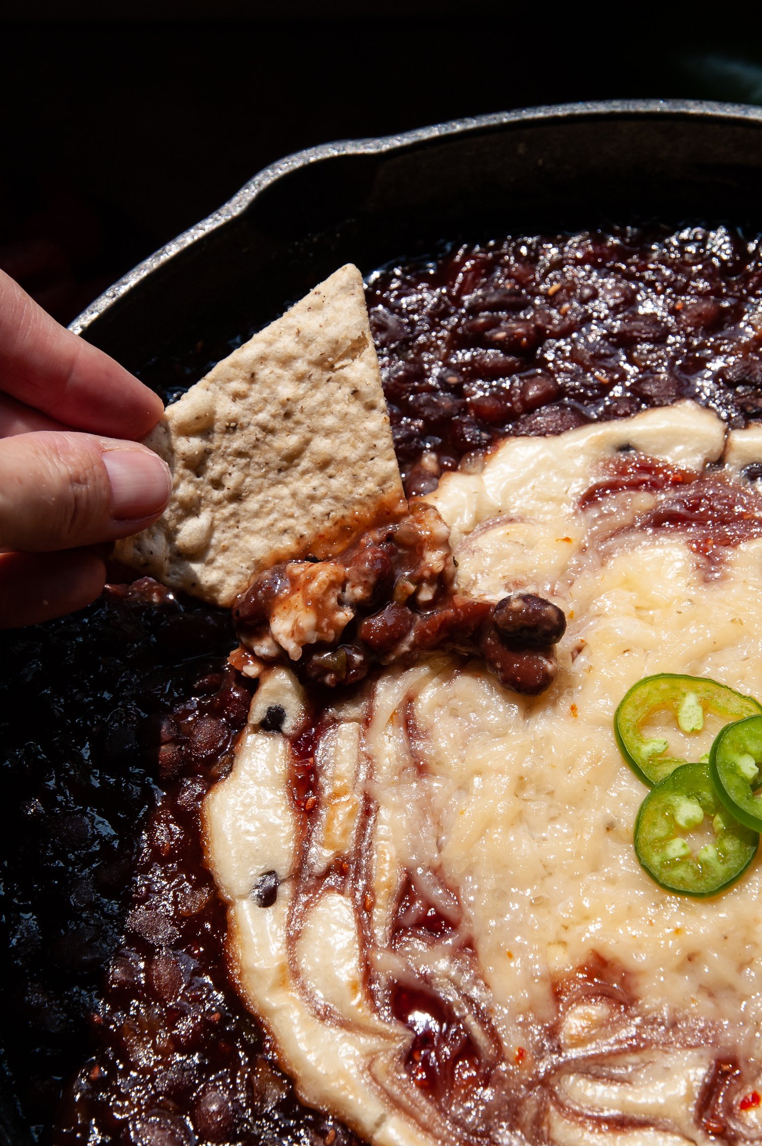 Raspberry Black Bean Dip