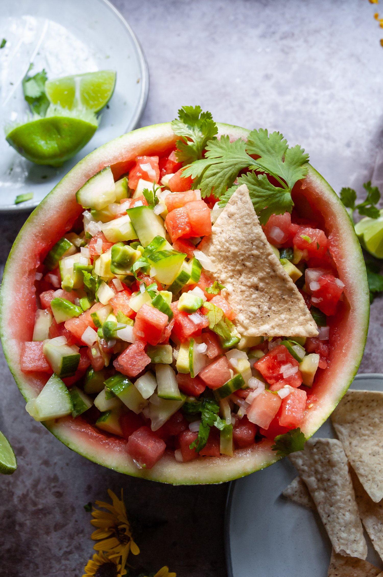 Watermelon Cucumber Salsa