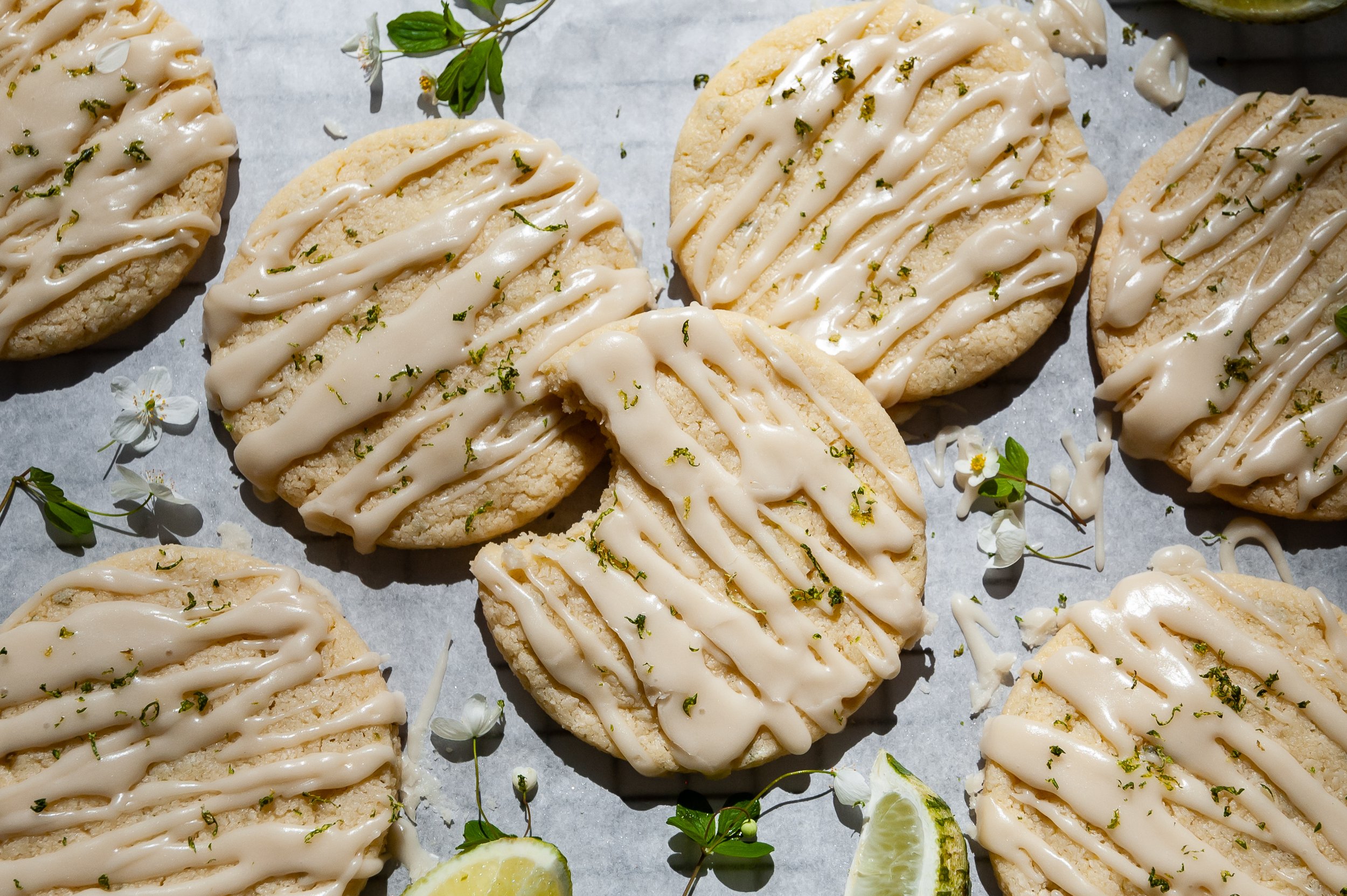 Lime Sugar Cookies