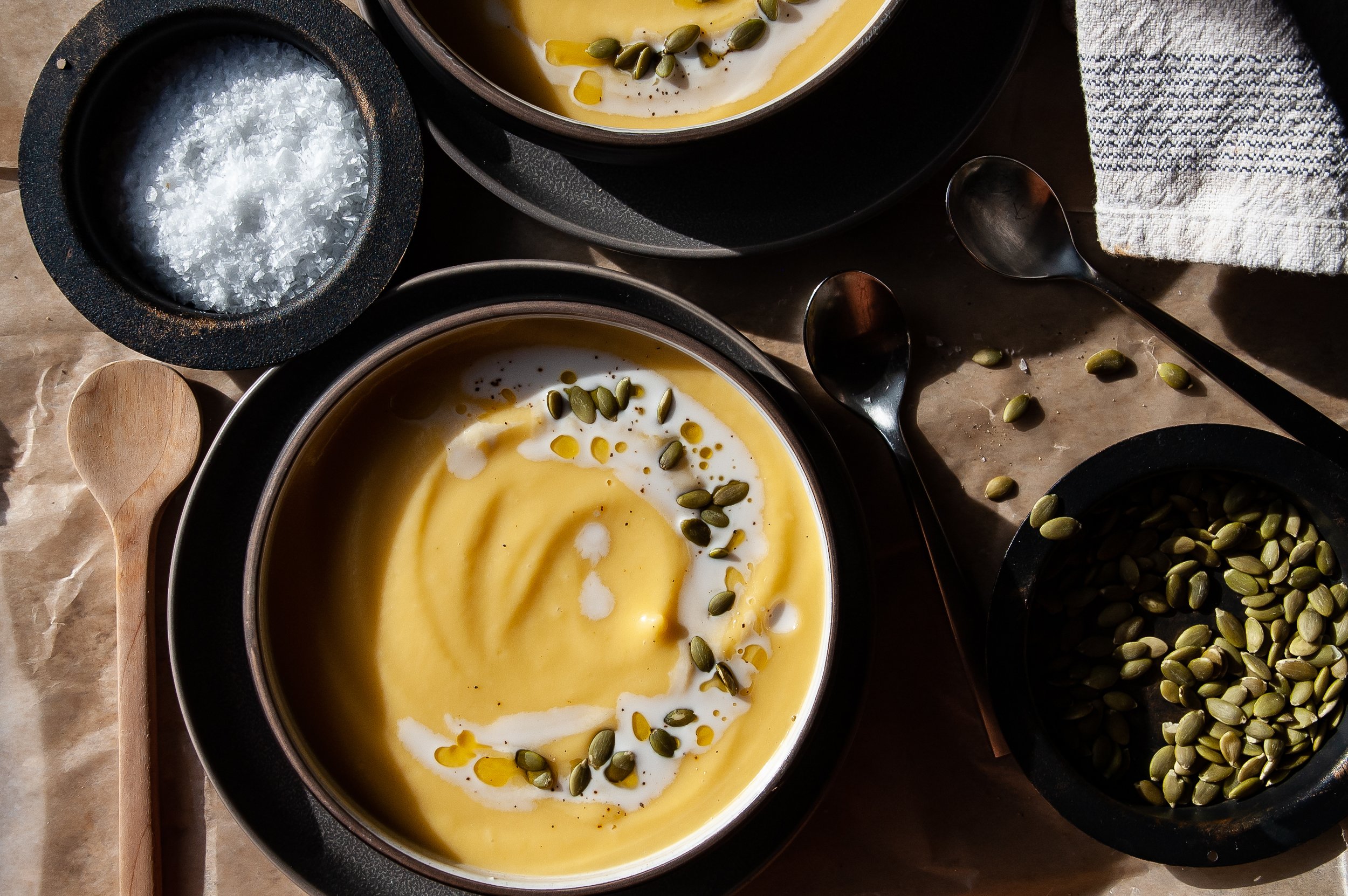 Vegan Acorn Squash Soup