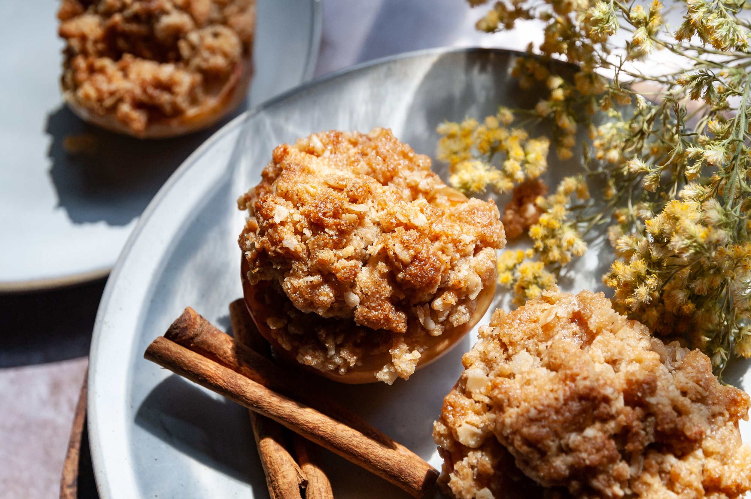 Air Fryer Apple Crisp