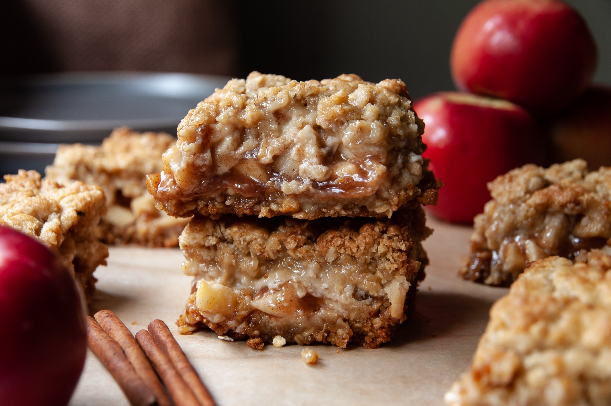 Gluten-Free Apple Pie Bars