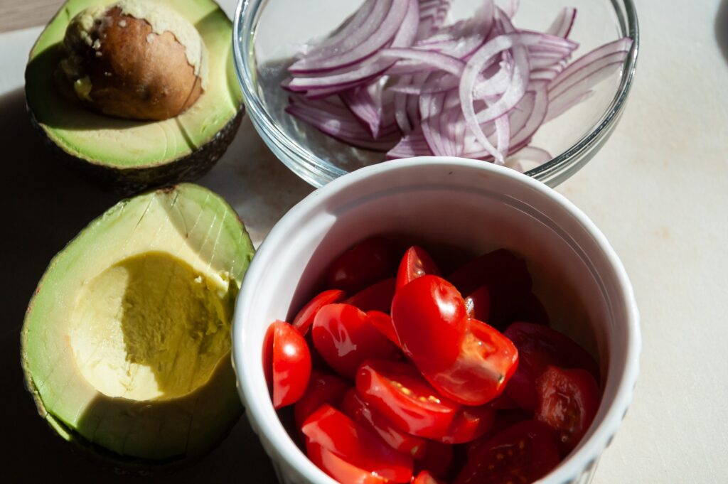 Ingredients for BLT Bowls with Homemade Steak Fries