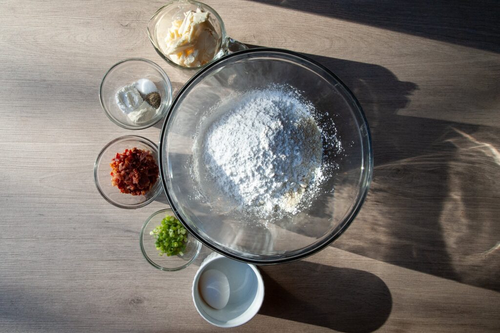 Ingredients for Gluten-Free Savory Scones