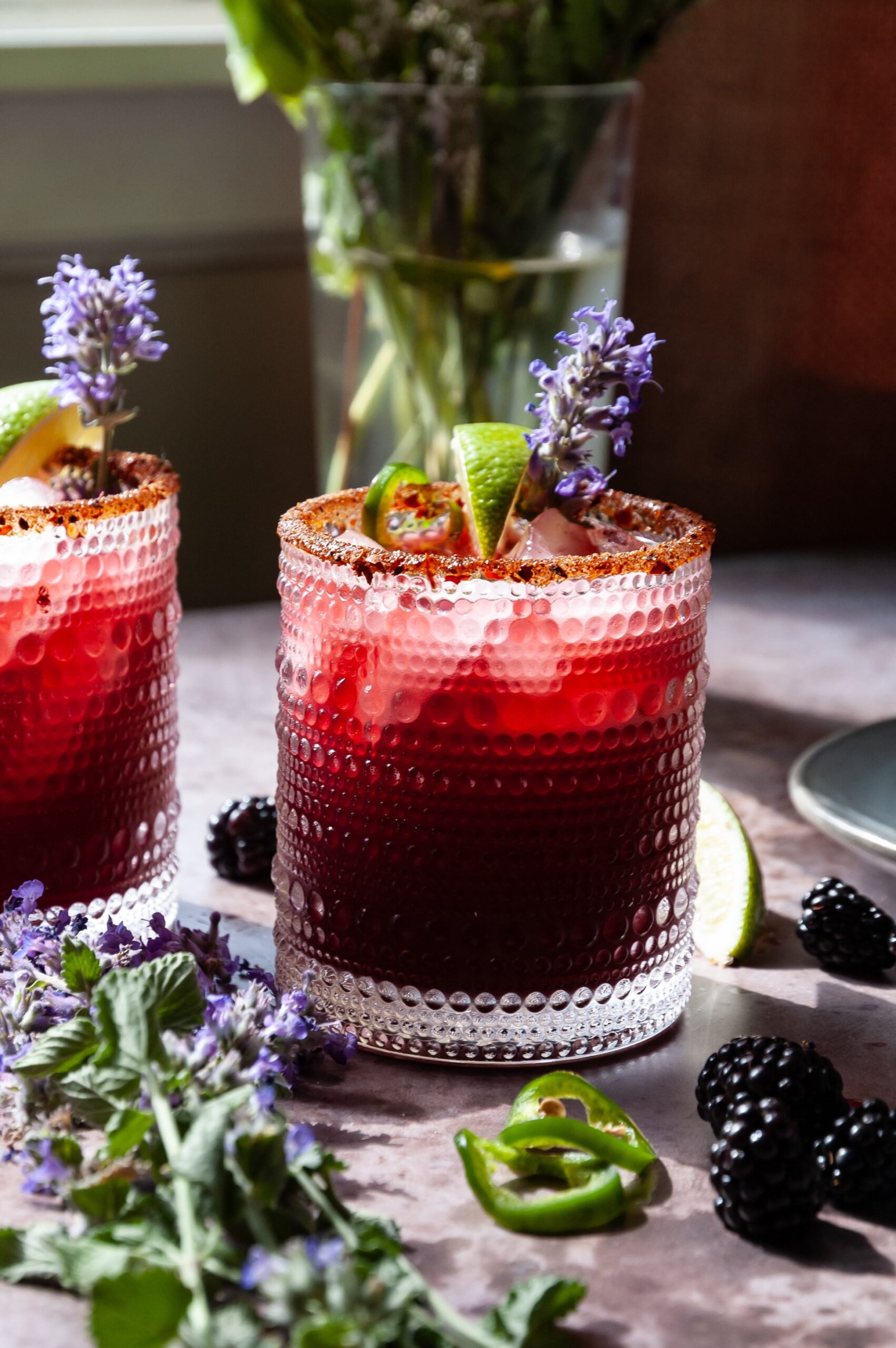 Blackberry Jalapeno Margarita