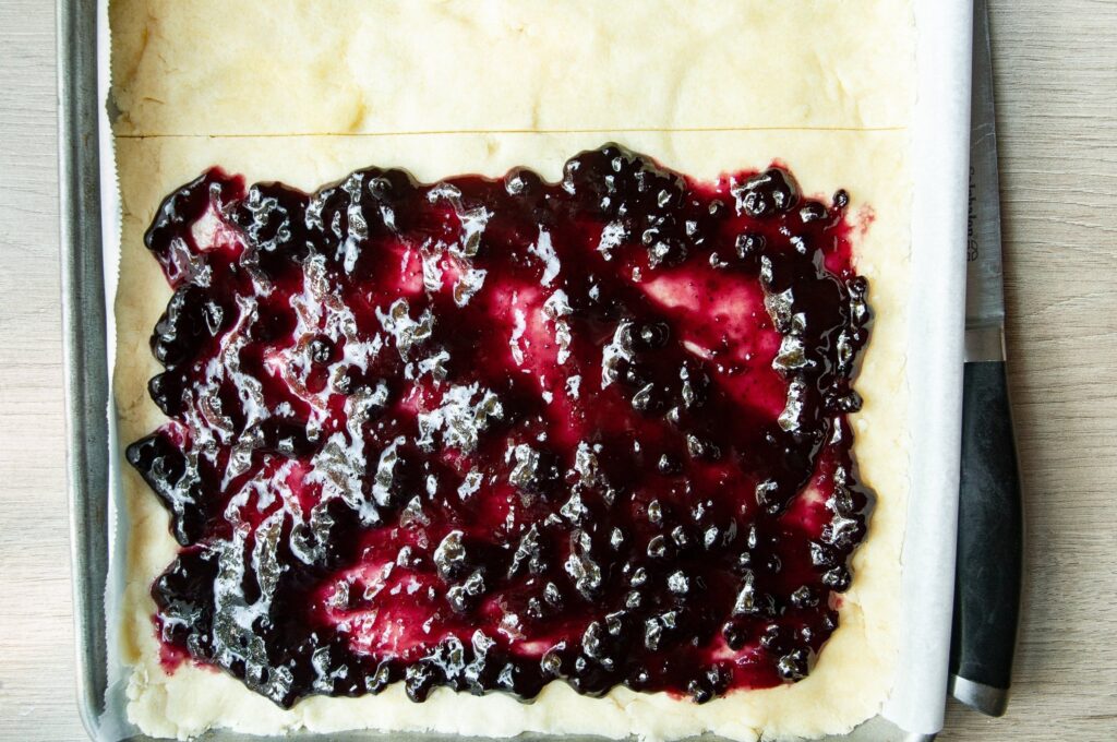 How to Make Homemade Giant Blueberry Pop Tart