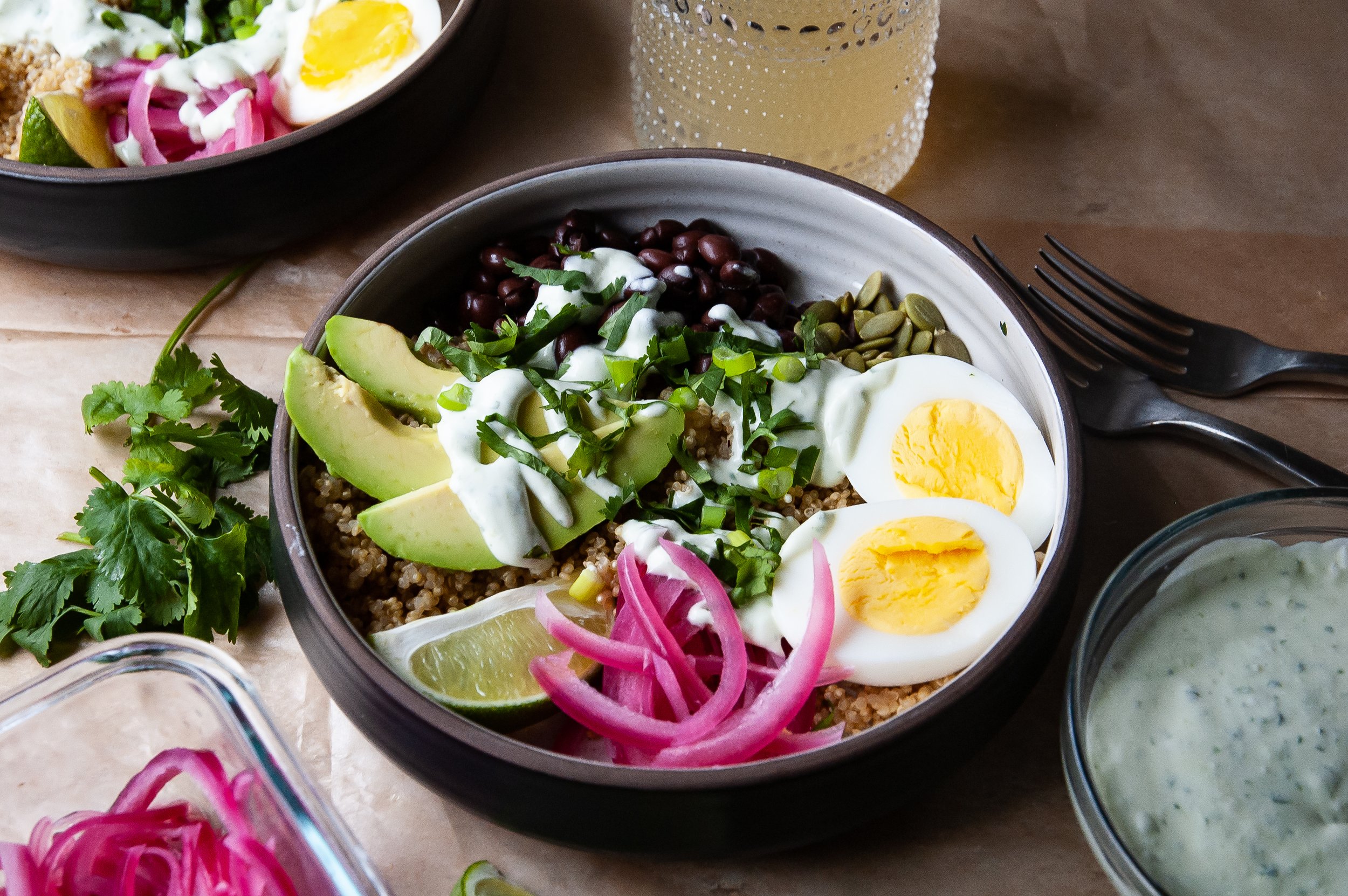 Cilantro Lime Quinoa Bowl 