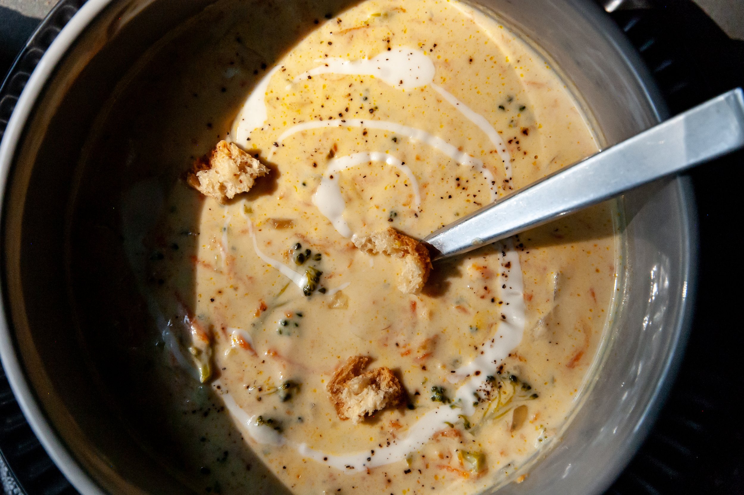 Dairy-Free Broccoli Cheddar Soup 