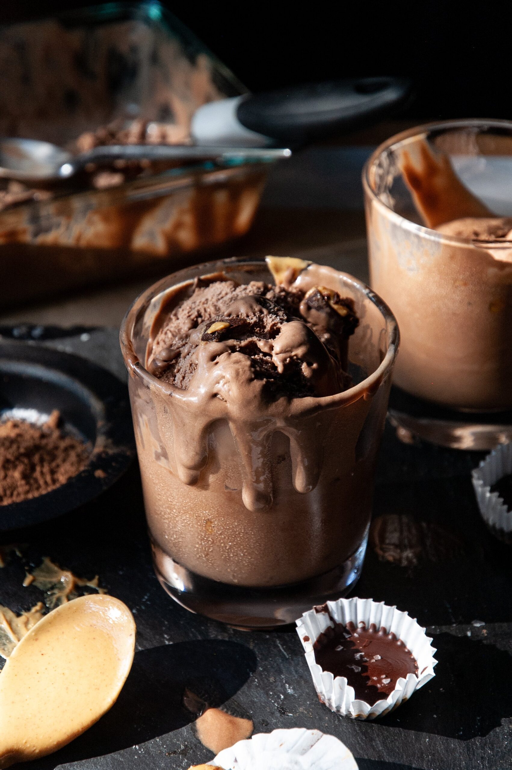 Chocolate Peanut Butter Cup Ice Cream