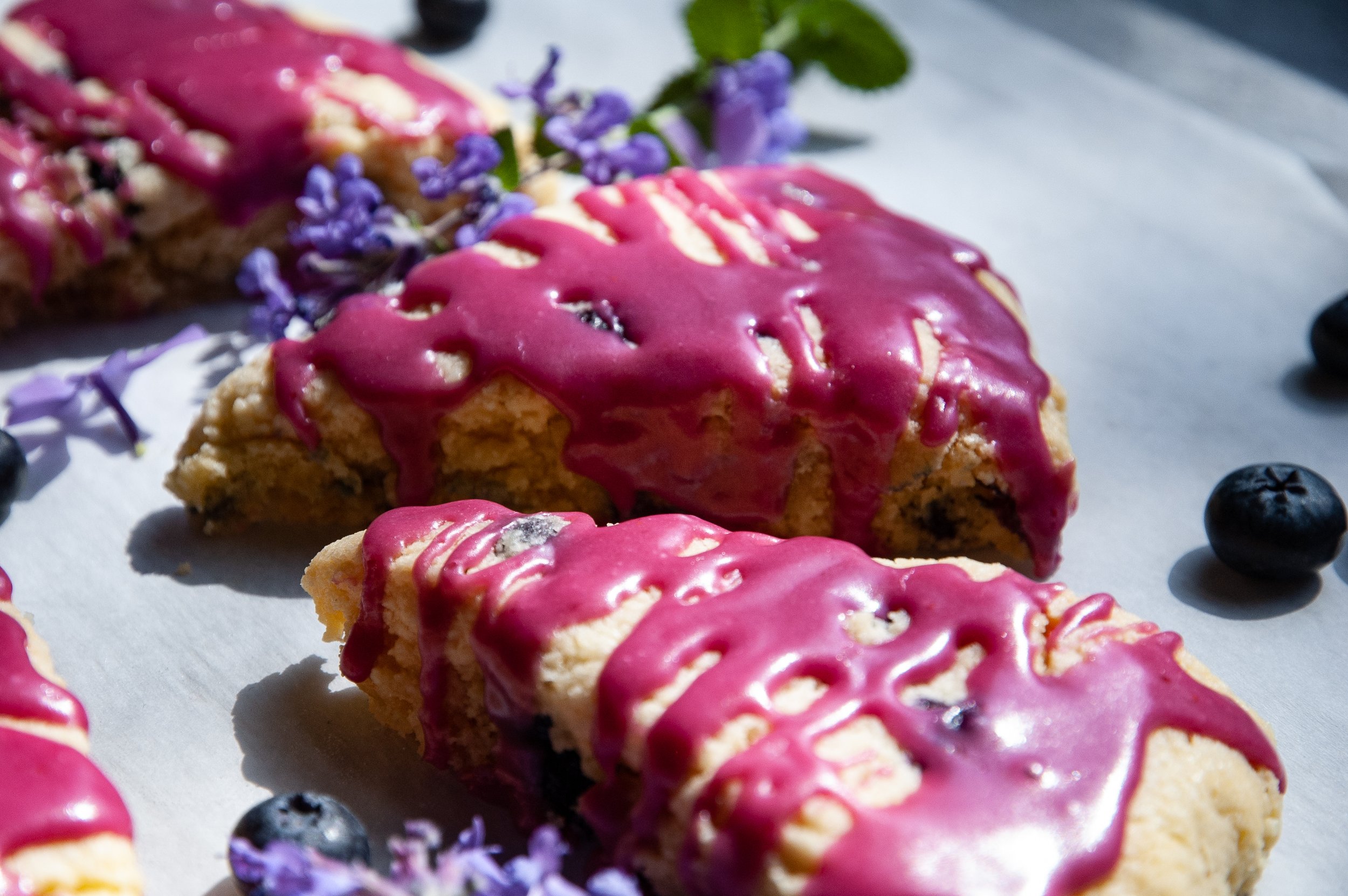 Gluten-Free Blueberry Scone