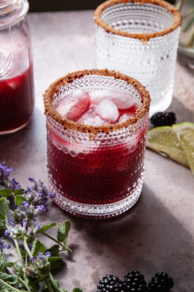 How to Make a Blackberry Jalapeno Margarita