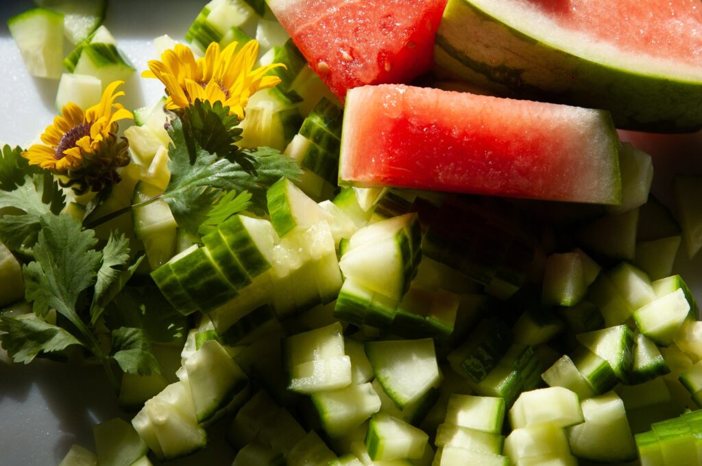 How to Make Watermelon Cucumber Salsa