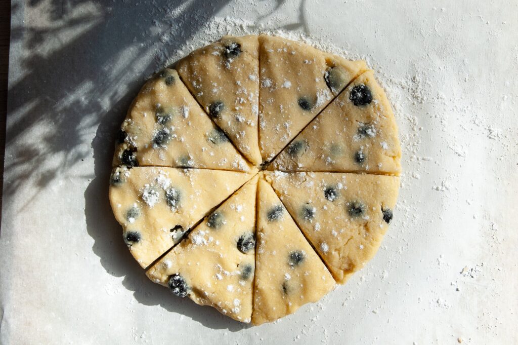 How to Make Gluten-Free Blueberry Scones