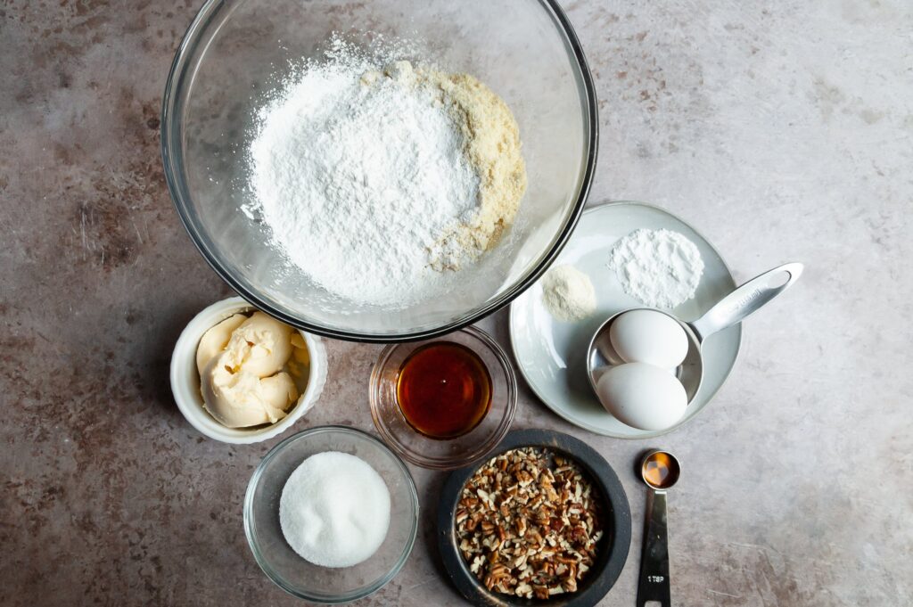 Ingredients for Maple Pecan Scones