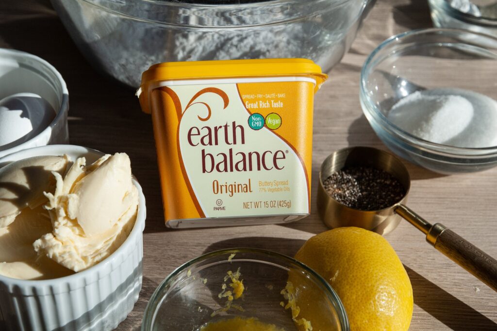 Ingredients for Gluten-Free Lemon Scones