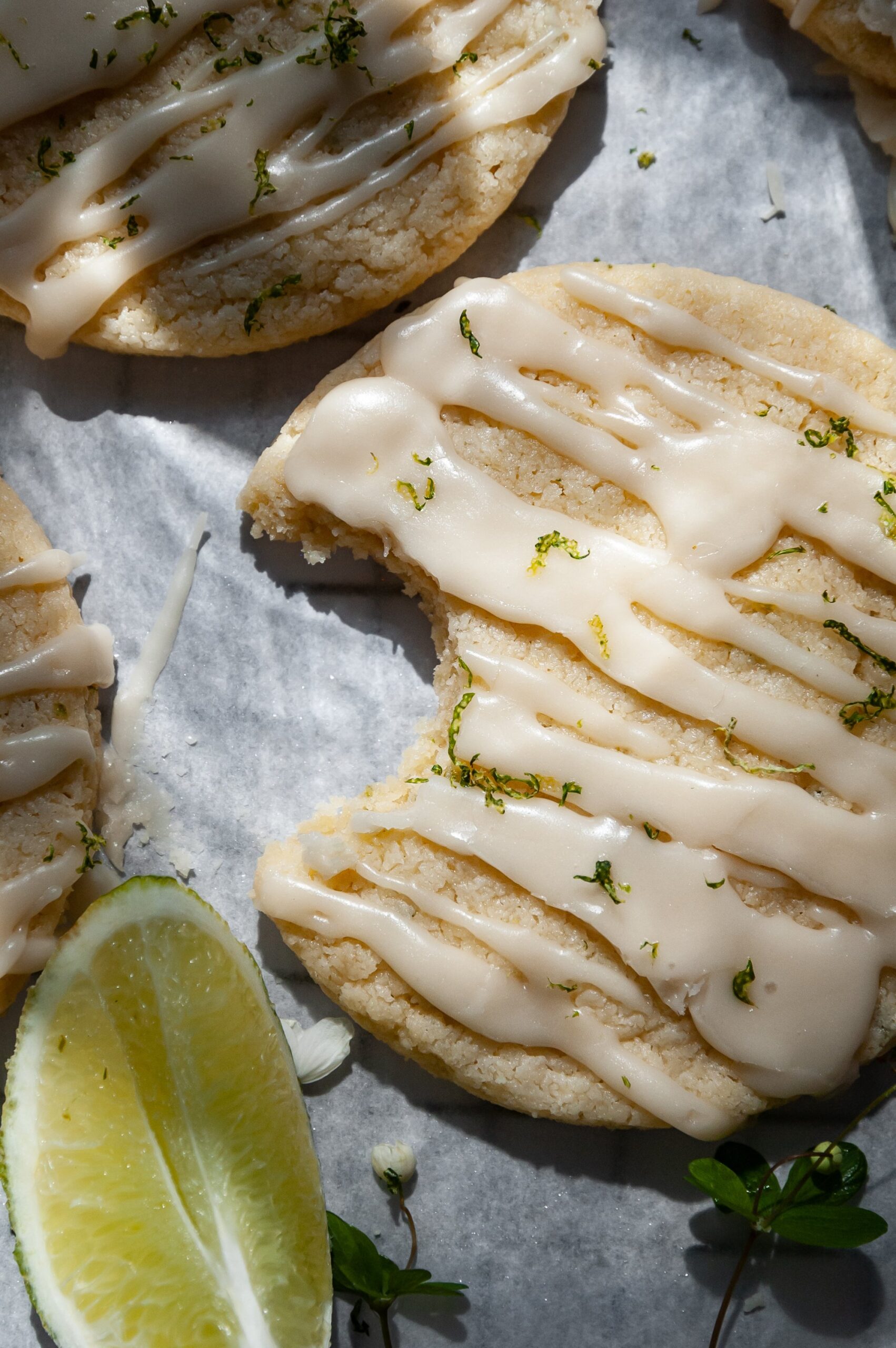 Lime Sugar Cookies