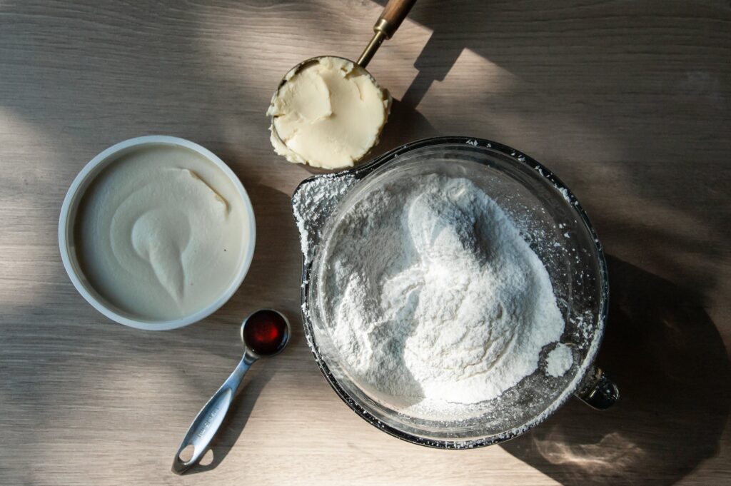 Ingredients for Gluten-Free Pumpkin Cupcakes