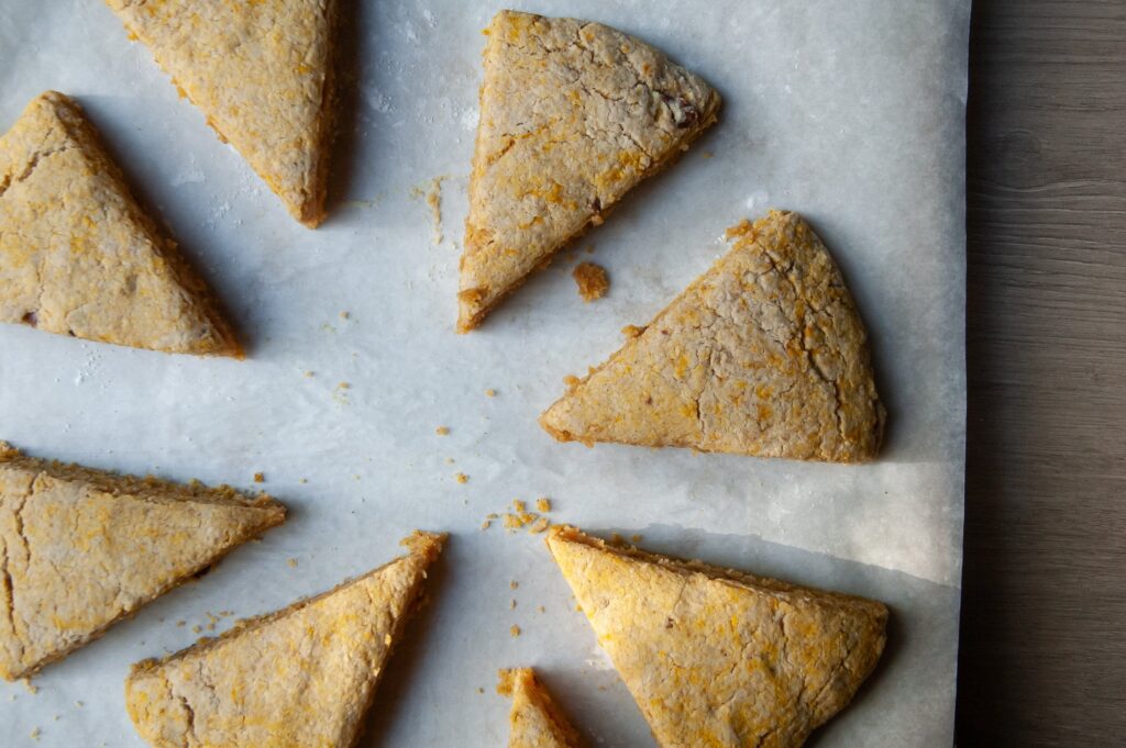 How to make Gluten-Free Pumpkin Scones