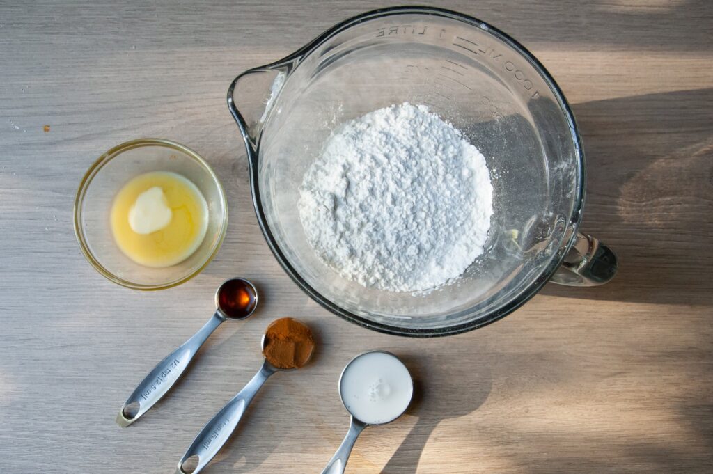 Ingredients for Gluten-Free Pumpkin Scones