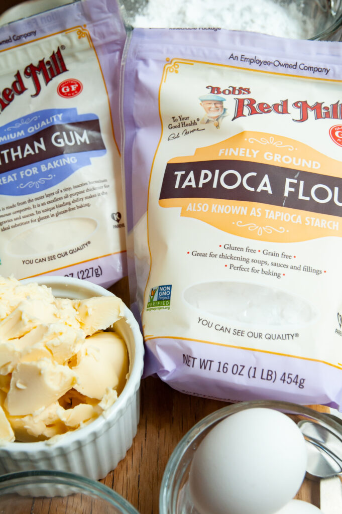 Ingredients for Gluten-Free Drop Biscuits