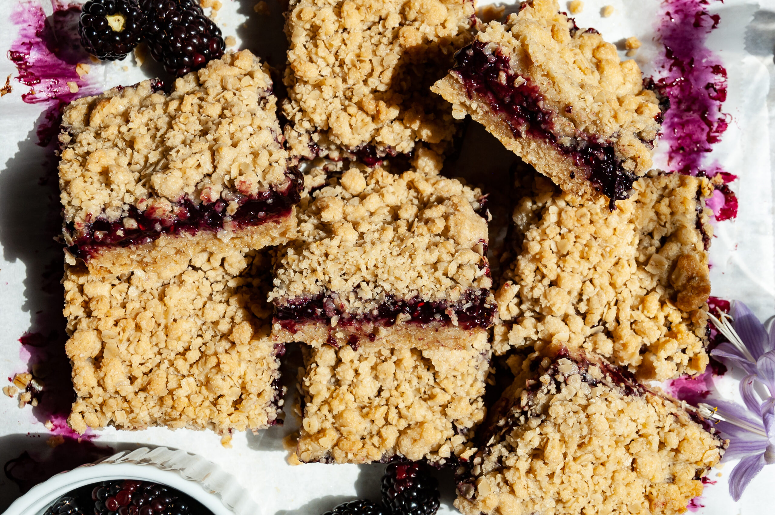 Berry Crumble Bars