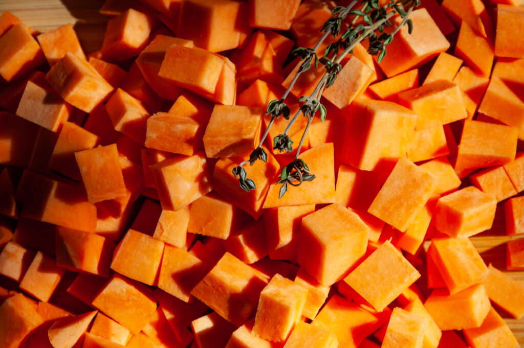 How to prepare Sweet Potato Apple Hash