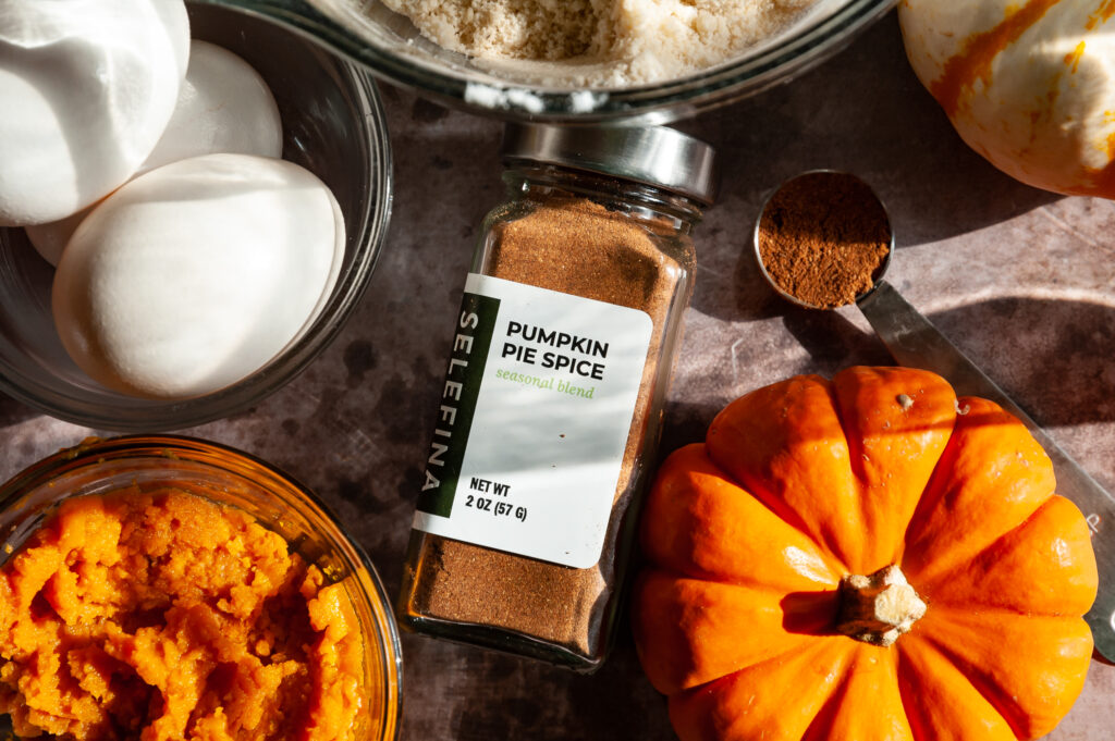 Ingredients for Gluten Free Pumpkin Cake