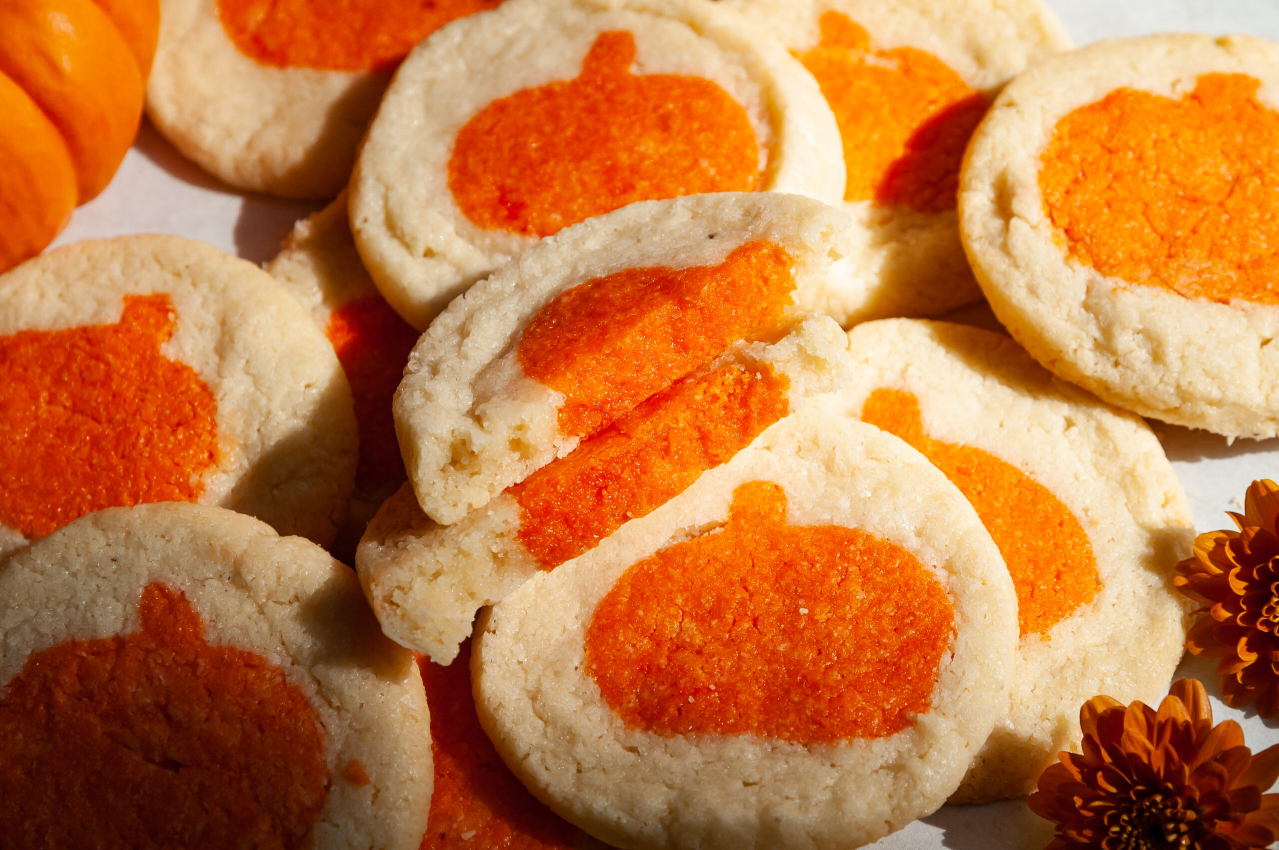 Slice and Bake Halloween Cookies