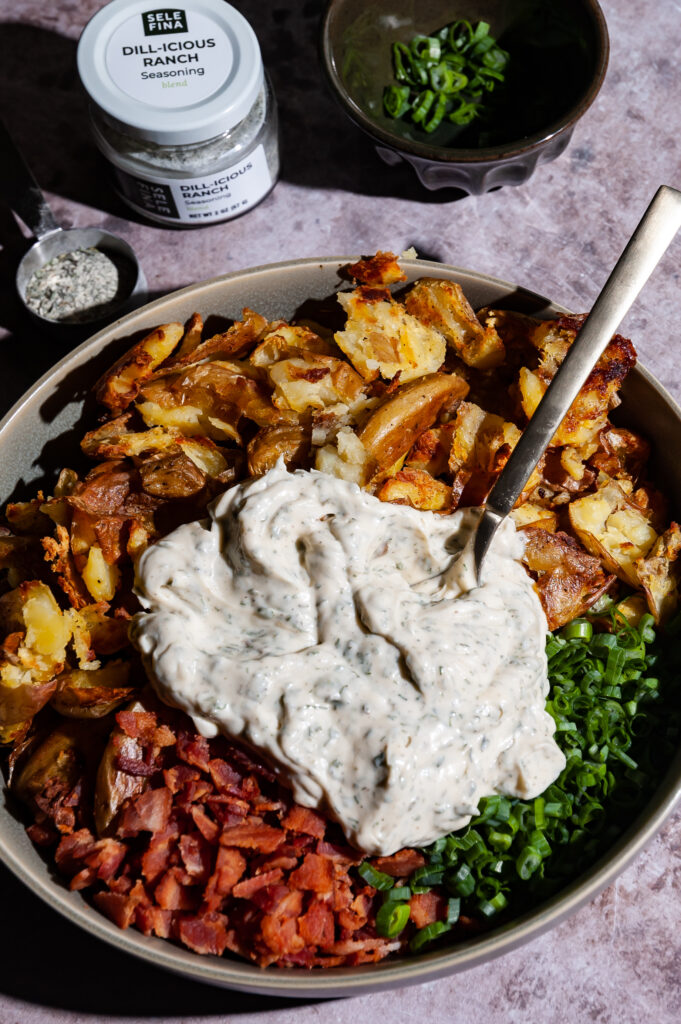 How to make Crispy Potato Salad