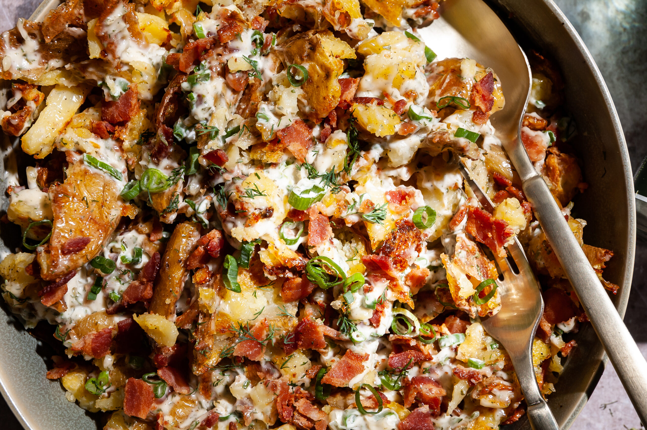 Crispy Potato Salad