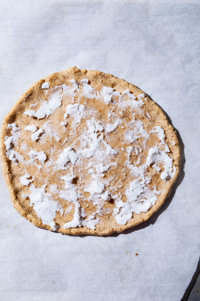 How to make Peach Flatbread Pizza