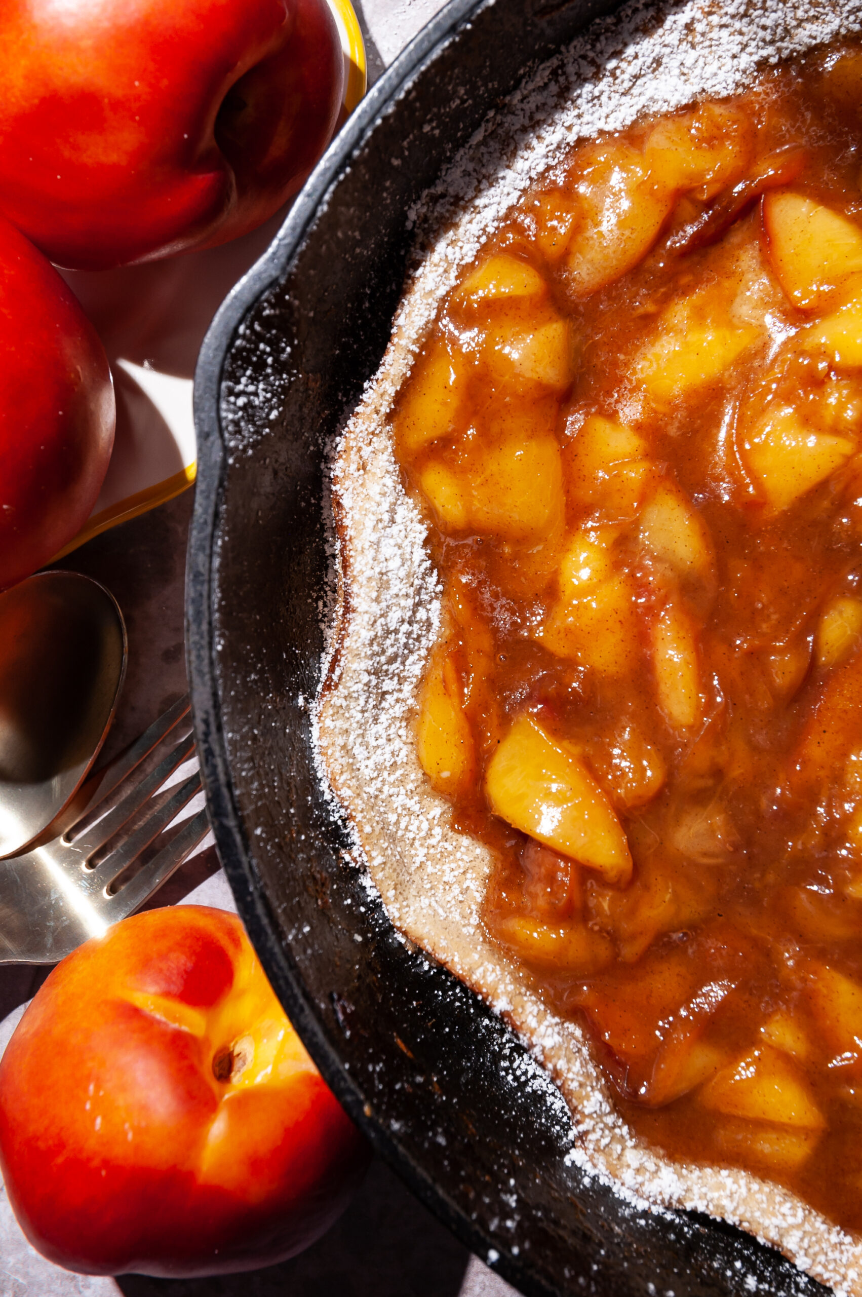 Peach Dutch Pancake